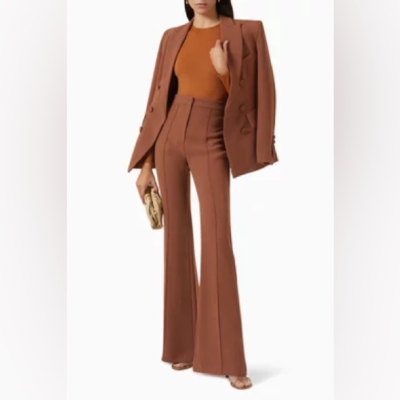 BNWT ALEX PERRY Ryder Long Sleeve Crew Bodysuit Brown size 8 MODA OPERANDI - Picture 2 of 13